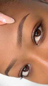 Eyebrow Tattoo result by Butterbrow in Takoma Park, MD