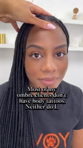Eyebrow Tattoo result by Butterbrow in Takoma Park, MD