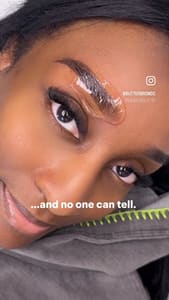 Eyebrow Tattoo result by Butterbrow in Takoma Park, MD