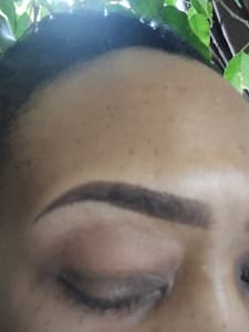 Eyebrow Tattoo result by Butterbrow in Takoma Park, MD