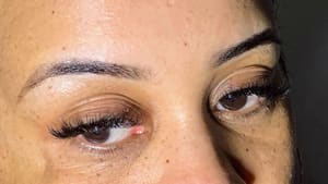Eyebrow Tattoo result by Butterfly Kissed By Wes in Rocky Mount, NC