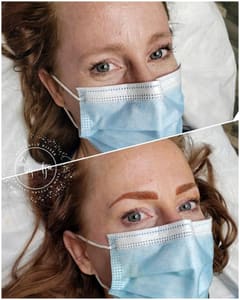 Eyebrow Tattoo result by Butterfly Kisses by Aj in Eagle, ID
