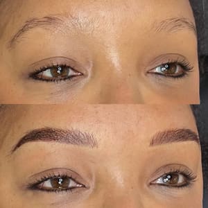 Eyebrow Tattoo result by BW Cosmetic Tattoo in The Plains, VA