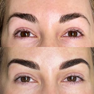 Eyebrow Tattoo result by BW Cosmetic Tattoo in The Plains, VA