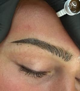 Eyebrow Tattoo result by ByBellaEebs Suites in Tuscaloosa, AL