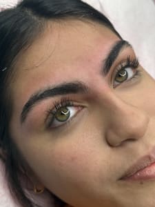 Eyebrow Tattoo result by Bye Bye Hair Brazilian Wax | Chamblee in Chamblee, GA