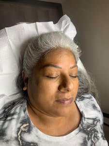 Eyebrow Tattoo result by C V Brows&Beauty in High Point, NC