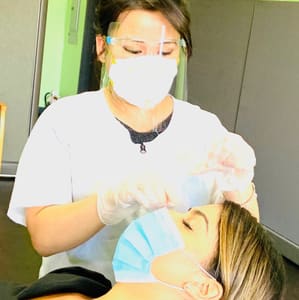 Eyebrow Tattoo result by CA Eyebrow Threading - Santa Ana in Santa Ana, CA