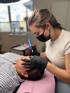 Eyebrow Tattoo result by Caitlen Paige Ink in Austin, TX