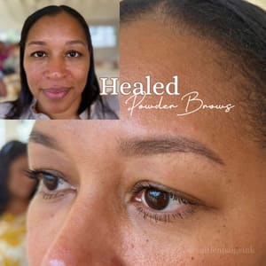 Eyebrow Tattoo result by Caitlen Paige Ink in Austin, TX