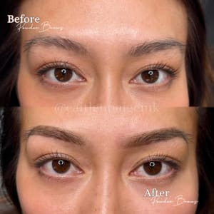 Eyebrow Tattoo result by Caitlen Paige Ink in Austin, TX
