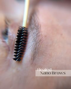 Eyebrow Tattoo result by Calluna Beauty Collective in Holladay, UT
