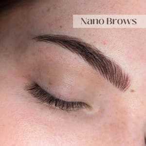 Eyebrow Tattoo result by Calluna Beauty Collective in Holladay, UT