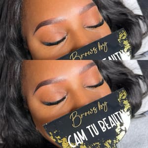 Eyebrow Tattoo result by Cam Tu Beauty / Permanent Makeup Brows & Lashes in Silver Spring, MD
