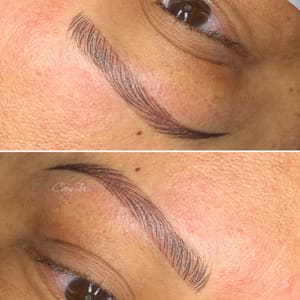 Eyebrow Tattoo result by Cam Tu Beauty / Permanent Makeup Brows & Lashes in Silver Spring, MD