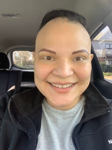 Eyebrow Tattoo result by Camel City Beauty Co. in Winston Salem, NC