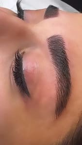 Eyebrow Tattoo result by Camelia Beauty & brow bar in Calabasas, CA