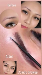 Eyebrow Tattoo result by Camelia Beauty & brow bar in Calabasas, CA