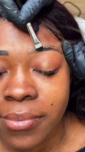 Eyebrow Tattoo result by Camellia Beauty Studio in Greensboro, NC