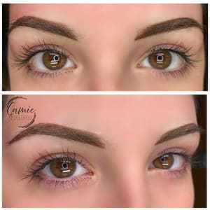 Eyebrow Tattoo result by Camie Permanent Cosmetics, LLC in Duncan, OK