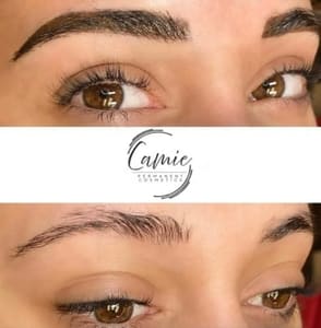 Eyebrow Tattoo result by Camie Permanent Cosmetics, LLC in Duncan, OK