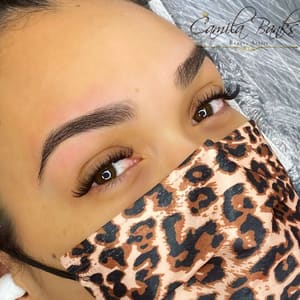 Eyebrow Tattoo result by Camila Banks Beauty Artist in Lakeland, FL