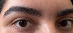 Eyebrow Tattoo result by Camilla Tardelli Permanent Makeup in Carrollton, TX