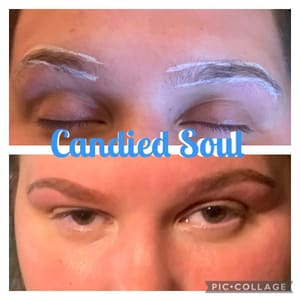 Eyebrow Tattoo result by Candied Soul Body Bar Limited in Mountain Top, PA