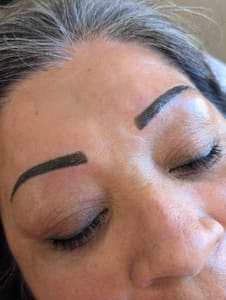 Eyebrow Tattoo result by Candis Ashley Artistry in St Joseph, MO