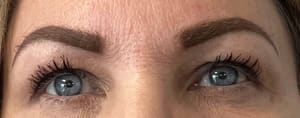 Eyebrow Tattoo result by Candy Luther, Medical Aesthetician in Greenville, SC