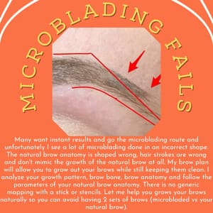 Eyebrow Tattoo result by Candy's Vegan Waxing & Electrolysis-A Cruelty-Free Salon in Long Beach, CA