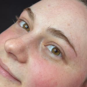 Eyebrow Tattoo result by Canvas Beauty Bar in Boone, NC