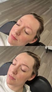 Eyebrow Tattoo result by Canvas Esthetic in Woodbridge, VA