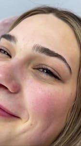 Eyebrow Tattoo result by Capo Ragazza Salon and Spa in Folsom, CA