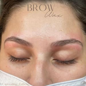 Eyebrow Tattoo result by Captivating Esthetics in Homestead, FL
