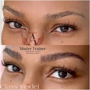 Eyebrow Tattoo result by Cara Bella Brows in Winter Park, FL