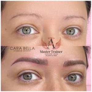 Eyebrow Tattoo result by Cara Bella Brows in Winter Park, FL