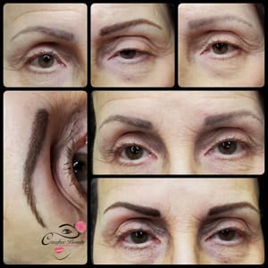 Eyebrow Tattoo result by Carefree Beauty Permanent Makeup in Lynnwood, WA