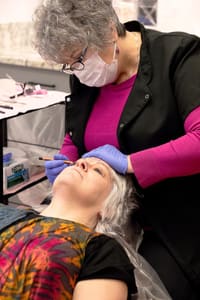 Eyebrow Tattoo result by Carefree Beauty Permanent Makeup in Lynnwood, WA