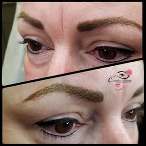 Eyebrow Tattoo result by Carefree Beauty Permanent Makeup in Lynnwood, WA