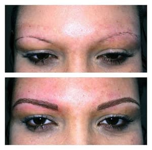 Eyebrow Tattoo result by Cariangel's Cosmetic and Medical Spa in Scarsdale, NY