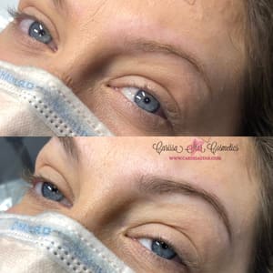 Eyebrow Tattoo result by Carissa Star Cosmetics in Middle Village, NY