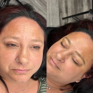 Eyebrow Tattoo result by Carlee Brianne permanent make up artist in Zanesville, OH
