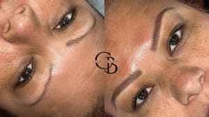 Eyebrow Tattoo result by Carma Bella Beauty in San Anselmo, CA