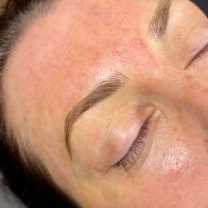 Eyebrow Tattoo result by Carma Bella Beauty in San Anselmo, CA