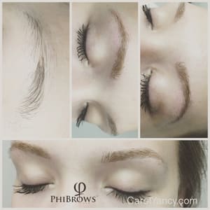 Eyebrow Tattoo result by Carol Yancy Permanent Makeup Studio in Franklin, TN