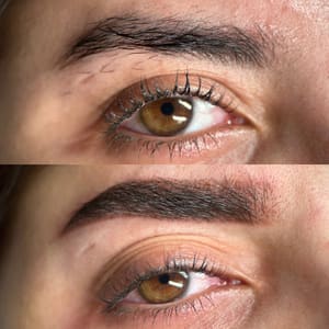 Eyebrow Tattoo result by CAROLINA CANTERA Permanent Makeup in Dover, NJ