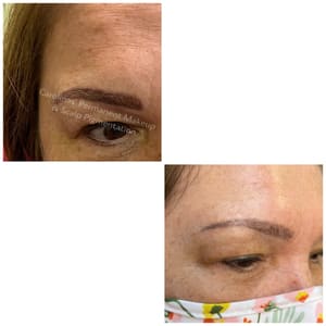 Eyebrow Tattoo result by Carolinas' Permanent Makeup and Scalp Pigmentation in Fayetteville, NC
