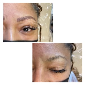 Eyebrow Tattoo result by Carolinas' Permanent Makeup and Scalp Pigmentation in Fayetteville, NC
