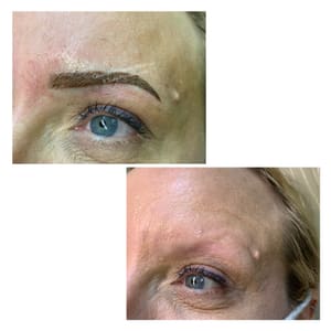 Eyebrow Tattoo result by Carolinas' Permanent Makeup and Scalp Pigmentation in Fayetteville, NC